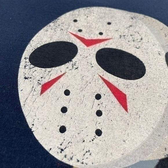 Friday the 13th Jason Halloween graphic T-shirt L - Picture 4 of 4